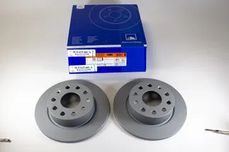 ATE Rear Disc Brake Rotor - 5C0615601A